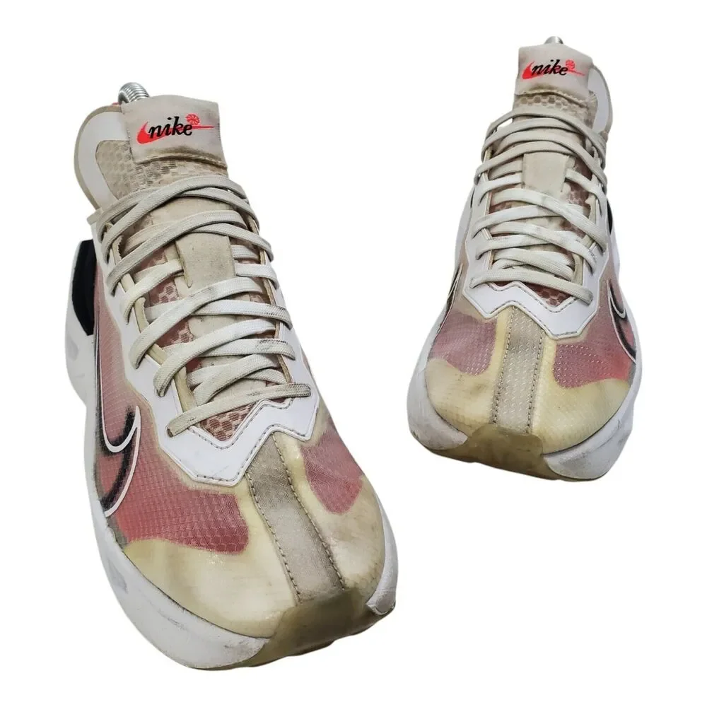 NIKE Shoes ZOOMX VISTA GRIND Womens Size 7 White BRIGHT CRIMSON Run BQ4800-100